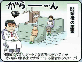 開業後の集客
